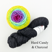 Load image into Gallery viewer, Brioche ShareCare Hat Knitting Kit | Freia Handpaints Superwash Merino Silk Worsted & Anzula For Better or Worsted