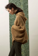 Load image into Gallery viewer, Hooded Cape Knitting Kit | Lang Yarns Malou Light & Knitting Pattern (990-25)