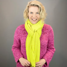 Load image into Gallery viewer, Malabrigo Seed Stitch Scarf Knitting Kit | Malabrigo Worsted & Knitting Pattern (#211)