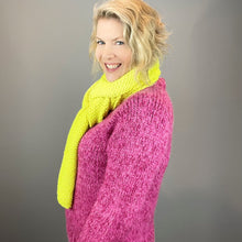 Load image into Gallery viewer, Malabrigo Seed Stitch Scarf Knitting Kit | Malabrigo Worsted & Knitting Pattern (#211)