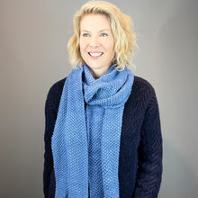 Load image into Gallery viewer, Malabrigo Seed Stitch Scarf Knitting Kit | Malabrigo Worsted & Knitting Pattern (#211)
