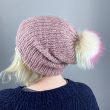 Load image into Gallery viewer, Malou Slouchy Hat Knitting Kit | Lang Yarns Malou Light & Knitting Pattern (#402)