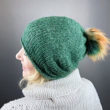 Load image into Gallery viewer, Grace Slouchy Hat Knitting Kit | Lang Yarns Grace & Knitting Pattern (#381)