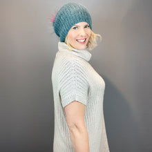 Load image into Gallery viewer, Sontag Tunic Knitting Kit | Madelinetosh Tosh Lunar & Tosh Pebble