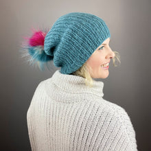 Load image into Gallery viewer, Malou Slouchy Hat Knitting Kit | Lang Yarns Malou Light & Knitting Pattern (#402)