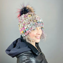 Load image into Gallery viewer, Cast Away Ribbed Hat Knitting Kit | Knit Collage Cast Away and Knitting Pattern (#363)
