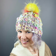 Load image into Gallery viewer, Cast Away Ribbed Hat Knitting Kit | Knit Collage Cast Away and Knitting Pattern (#363)