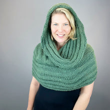 Load image into Gallery viewer, Malou Horizontal Ribbed Cowl Knitting Kit | Lang Yarns Malou Light & Knitting Pattern (#406)