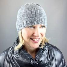 Load image into Gallery viewer, TMC Cashmere Beanie Knitting Kit | Lang Yarns Cashmere Premium & Knitting Pattern (#405)