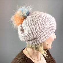 Load image into Gallery viewer, Spirit Ribbed Beanie Knitting Kit | Trendsetter Yarns Spirit & Knitting Pattern (#409)