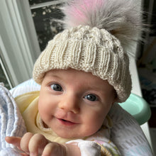 Load image into Gallery viewer, Henie's Cabled Hat Knitting Kit | Smooshy with Cashmere & Knitting Pattern (#331)