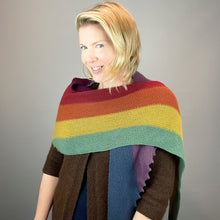 Load image into Gallery viewer, Hitchhiker (Cashmere Premium version) Knitting Kit | Lang Yarns Cashmere Premium & Knitting Pattern (#408)