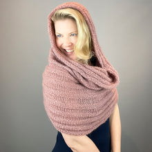 Load image into Gallery viewer, Malou Horizontal Ribbed Cowl Knitting Kit | Lang Yarns Malou Light & Knitting Pattern (#406)