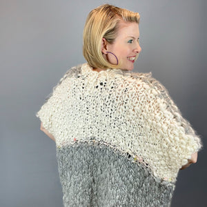 Both Sides Now Poncho Knitting Kit | Knit Collage Sister & Cast Away