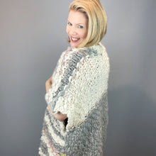 Load image into Gallery viewer, Both Sides Now Poncho Knitting Kit | Knit Collage Sister & Cast Away