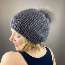 Load image into Gallery viewer, Spirit Ribbed Beanie Knitting Kit | Trendsetter Yarns Spirit & Knitting Pattern (#409)