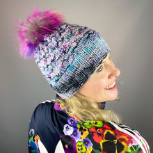 Load image into Gallery viewer, Allover Cabled Hat Knitting Kit | Dream in Color Riley & Knitting Pattern (#299)