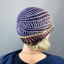 Load image into Gallery viewer, Brioche ShareCare Hat Knitting Kit | Freia Handpaints Superwash Merino Silk Worsted & Anzula For Better or Worsted