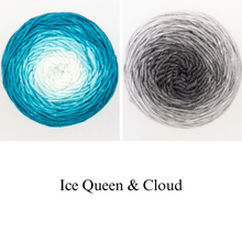 Load image into Gallery viewer, Asali Shawl Knitting Kit | Freia Superwash Merino Silk Worsted