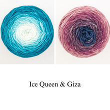 Load image into Gallery viewer, Asali Shawl Knitting Kit | Freia Superwash Merino Silk Worsted