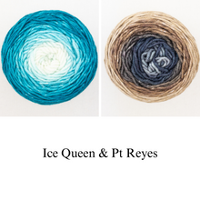 Load image into Gallery viewer, Asali Shawl Knitting Kit | Freia Superwash Merino Silk Worsted