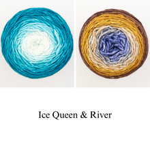 Load image into Gallery viewer, Asali Shawl Knitting Kit | Freia Superwash Merino Silk Worsted