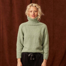 Load image into Gallery viewer, Jamila Pullover Knitting Kit | Lang Yarns Malou Light & Knitting Pattern (282-26)