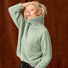 Load image into Gallery viewer, Jamila Pullover Knitting Kit | Lang Yarns Malou Light & Knitting Pattern (282-26)