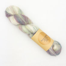 Load image into Gallery viewer, Multicolored skein of Lavender Fiber Co Baby Suri yarn