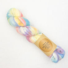 Load image into Gallery viewer, Multicolored skein of Lavender Fiber Co Baby Suri yarn