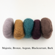 Load image into Gallery viewer, Kidsilk Haze Scarf Knitting Kit | Rowan Kidsilk Haze & Knitting Pattern (#158)
