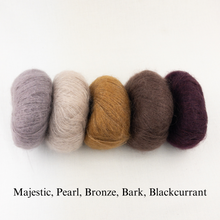 Load image into Gallery viewer, Kidsilk Haze Scarf Knitting Kit | Rowan Kidsilk Haze & Knitting Pattern (#158)
