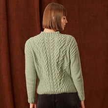 Load image into Gallery viewer, Malala Pullover Knitting Kit | Lang Yarns Malou Light & Knitting Pattern (282-27)