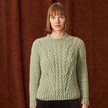 Load image into Gallery viewer, Malala Pullover Knitting Kit | Lang Yarns Malou Light & Knitting Pattern (282-27)