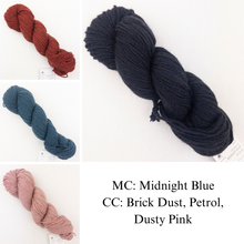 Load image into Gallery viewer, Hug Hug Kiss Kiss Shawl Knitting Kit | mYak Baby Yak Medium