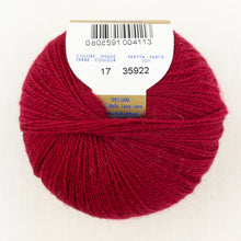 Load image into Gallery viewer, Red ball of Filatura di Crosa Nirvana yarn