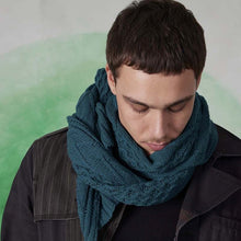 Load image into Gallery viewer, Nolan Scarf Knitting Kit | Lang Yarns Cashmere Premium & Knitting Pattern