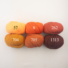 Load image into Gallery viewer, Atelier Worsted Weight Socks Knitting Kit | Karabella Aurora 8 & Knitting Pattern (#61 or Ann Norling))