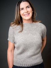 Load image into Gallery viewer, Otter Creek Tee Knitting Kit | The Fibre Company Acadia