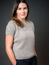 Load image into Gallery viewer, Otter Creek Tee Knitting Kit | The Fibre Company Acadia