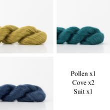 Load image into Gallery viewer, Nuance Cowl Knitting Kit | Madelinetosh Silk Cloud & Knitting Pattern
