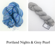 Load image into Gallery viewer, Linen Stitch Cowl Knitting Kit | Tanglewood Cashmere, Road to China Light & Knitting Pattern (#228)