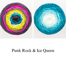 Load image into Gallery viewer, Asali Shawl Knitting Kit | Freia Superwash Merino Silk Worsted