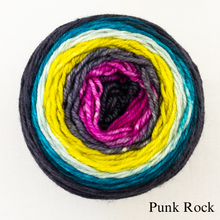 Load image into Gallery viewer, Ombré Elf Hat Knitting Kit | Freia Handpaints Superwash Merino Silk Sport & Knitting Pattern (#301)