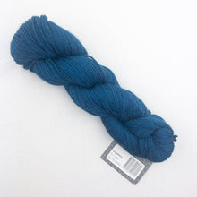 Load image into Gallery viewer, A sapphire blue skein of The Fibre Co. Road to China Light yarn