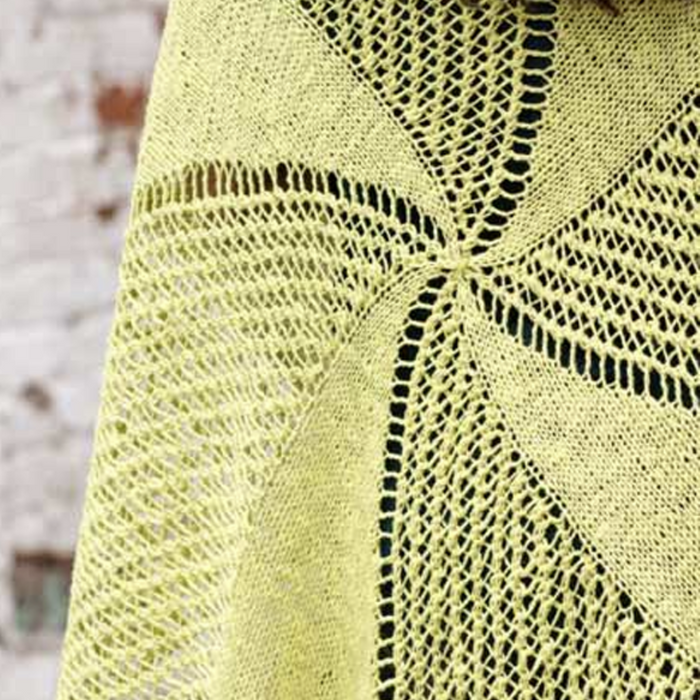 Ria Salado Shawl Knitting Kit | Juniper Moon Farm Zooey & Knitting Pattern