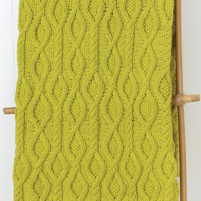 Ropes of Joy Blanket Knitting Kit | Ella Rae Eco Organic Cotton & Knitting Pattern