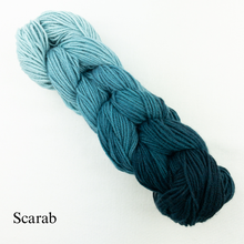 Load image into Gallery viewer, Ombré Cashmere Wrap Knitting Kit | Jade Sapphire Mini Ombré Collection & Knitting Pattern (#367)