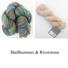 Load image into Gallery viewer, Linen Stitch Cowl Knitting Kit | Tanglewood Cashmere, Road to China Light & Knitting Pattern (#228)