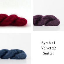Load image into Gallery viewer, Nuance Cowl Knitting Kit | Madelinetosh Silk Cloud & Knitting Pattern